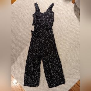 Vetta two piece apron jumpsuit, size 2